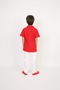 Boy's Polo Collar Trousers Suit 23 April 29 October Performance Clothes - 6