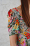 Women's Digital Printed Watermelon Sleeve Dress - 6