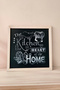 The Kitchen Is the Heart of the Home, Kitchen Is the Heart of the Home Wooden Framed Painting