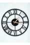 Decorative Roman Numeral Metal Wall Clock 45X45Cm [1134045X45] - 2