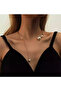 Bearish Women's Single Pearl Necklace