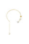 Bearish Women's Single Pearl Necklace - 4