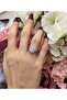 Silver Color Square Single Stone Baguette Zircon Stone Adjustable Women's Ring - Mother's Day Gift