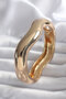 Brass Gold Color Thick Wave Model Vip Women's Handcuffs (Findit)