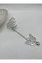 Heart and Butterfly Swinging Butterfly Mmodel 5 cm Women's Metal Latch Buckle - 3
