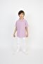 Boy's Suit Lakoos White Pantalon Yellow Turquoise Lilac Red Pink Polo Collar - 4