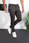 Slim Fit Chino Linen Trousers - 3