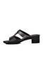 31010 Ceria Black Women's Heeled Slippers - 2