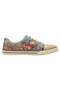 Women's Vegan Leather Turquoise Sneakers - Warner Bros Imaginary School Harry Potter Design - 4