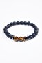 Natural Stone Men's Black Bracelet - 2