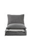 Anthracite Single 180x240cm Bedspread/1 Piece 50x70cm Pillow 4 Layers Multi Muslin 100% Cotton - 7