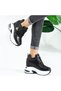 Nua Shoes Fashion Butterfly Detailed 10 cm Hidden Heel Casual Sneakers - 2