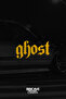 ghost Ghost Lettering JDM Car-Motorcycle Glass Sticker 11.6x6cm