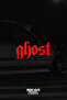 ghost Ghost Lettering JDM Car-Motorcycle Glass Sticker 11.6x6cm