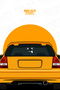JDM Emoji Car-Motorcycle Glass Sticker 11.5x9.6cm - 2