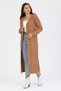 V-Neck Long Sleeve Hair Braided Ankle Length Winter Thick Knitwear Cardigan - 2