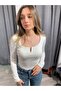 V Iron Drop Collar Blouse - 3