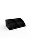 Countertop, Bar Front, Countertop Snack Stand, Countertop Organizer Shelf 50 Cm 2 Tier Model Black - 6