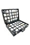 Watch Bag 48 Pieces Patent Leather with Black Handles