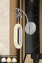 Modern Luxury Wall Sconce with Sessi Power LEDs, 3 Colors: Yellow-white-daylight - Chrome