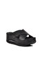 31210 Penelope Black Women's Wedge Heel Slippers - 3
