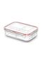3 Pieces 4 Compartments Lunch Box 1000 ml Airtight & Liquid-Tight Nutrition & Storage Container LC-520 - 3
