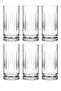 Oslo 250cc 6 Glass Water Soft Drink Glass Set - 4