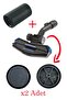 FC 9926/07 Ultimate Triactive - 2 عجلات رأس ماصة + خرطوم متوسط