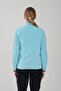 WOMEN'S TURQUOISE FULL ZIPPERED FLEECE2322003 - 3
