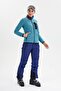 WOMEN'S MINT GREEN FULL ZIPPERED FLEECE2322003 - 3