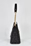 Women's 3 Compartment Shoulder Strap Crossbody Bag Black 102 - 4