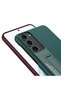 Galaxy S23 Compatible Case Leather Surface Look Great Cutout Stand Cover - 6