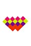 Magnetic Block (fluorescent Colors)- 16 Cubes Educational Puzzle Cubes 3 Years Old Educational Toy - 2