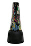 Women's Vegan Leather Multicolor Long Boots - No More Drama Design - 6