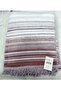 Cotton Laptop TV Blanket (130x170)-Striped Lilac