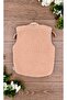 Teddy Plush Baby Vest with Zipper Pocket - 3