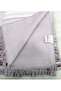 Cotton Laptop TV Blanket (130x170)-Striped Lilac - 2