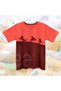 Motor Love Cross Printed Crea Eymer Wear Double Color Crew Neck 100% Cotton T-Shirt Kitten