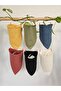 6 Pieces 100% Organic Cotton Double Layer Muslin Baby Scarf & Drool Bib with Two Snaps