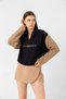 Women's V-Neck Belted Shirt Sleeve Knitwear - 4