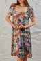 Women's Digital Printed Watermelon Sleeve Dress - 6