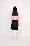 Girl's Polo Collar T-Shirt Linen Skirt Suit 23 April 29 October Performance Clothes - 5