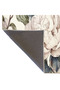 Powder Themed Flower Rose Patterned Creative Modern Decorative Carpet 3421 - 5