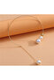 Bearish Women's Single Pearl Necklace - 3