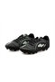 28223 B Black Men's Grass Floor Football Shoes - Neon Green