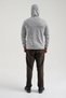 Men's Gray Melange Full Zip Fleece2312256 - 6