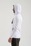 Men's White Full Zip Sweat2312250 - 5