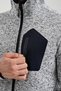 Men's Gray Melange Full Zip Fleece2312256 - 8