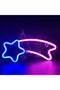 Kuruklu Yıldız Neon Duvar Dekoru - 2