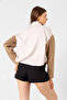 Women's V-Neck Belted Shirt Sleeve Knitwear - 7